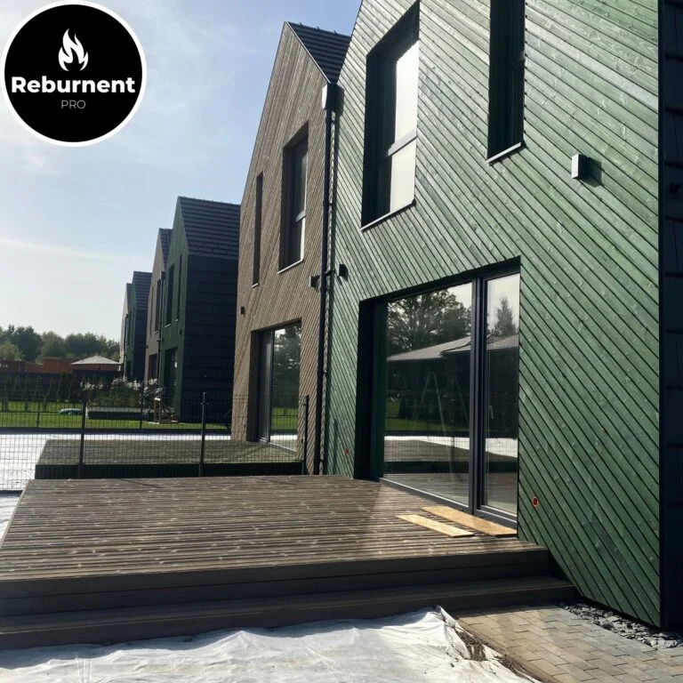 kotedžų vidiniai kiemeliai