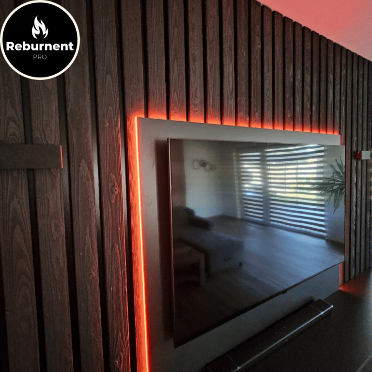 Akustinis DEGINTOS MEDIENOS TAŠELIŲ SKYDAS už TV