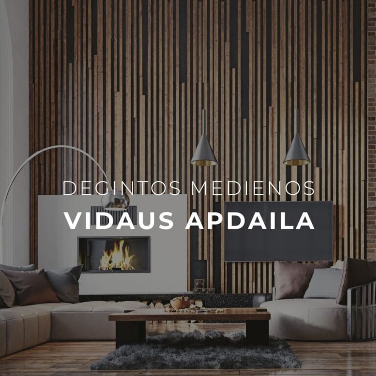 deginta mediena interjerui